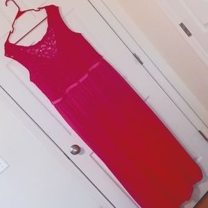 DB Studio Celebrate formal or bridesmaid dress. Hot Pink Size 22
